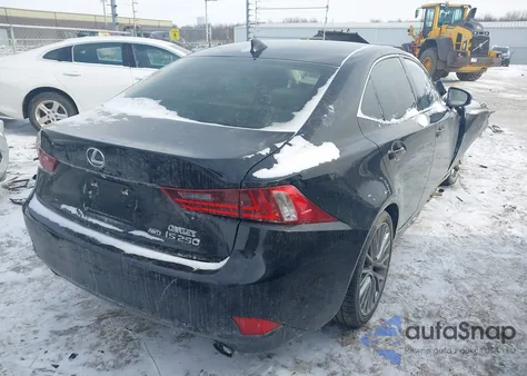 2015 Lexus Is 250 из США, поврежденный, VIN JTHCF1D28F5028684